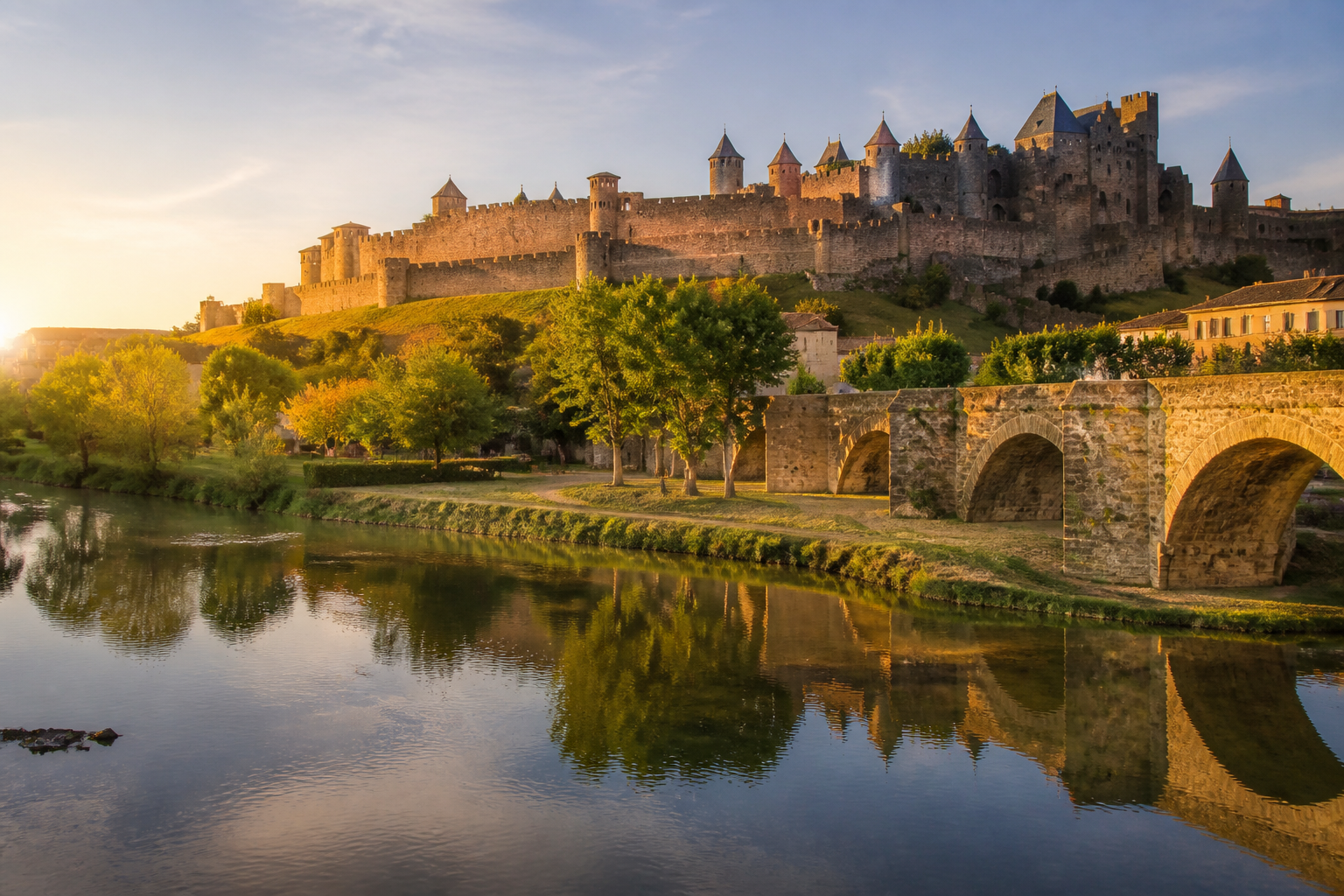 Hôtel Carcassonne Cité : Dormir dans ou face aux Remparts ?