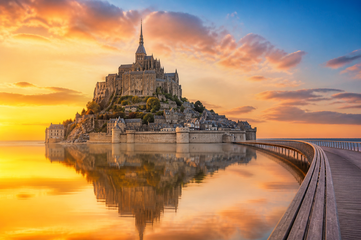 Illustration de l'article : Hôtel Mont Saint Michel Vue Baie : Le Guide pour une Vue Parfaite