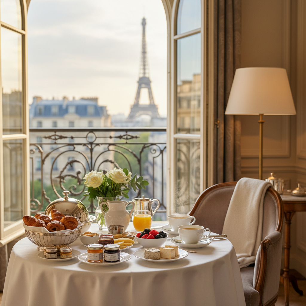 Lujo parisino: los mejores hoteles 5 estrellas con desayuno incluido