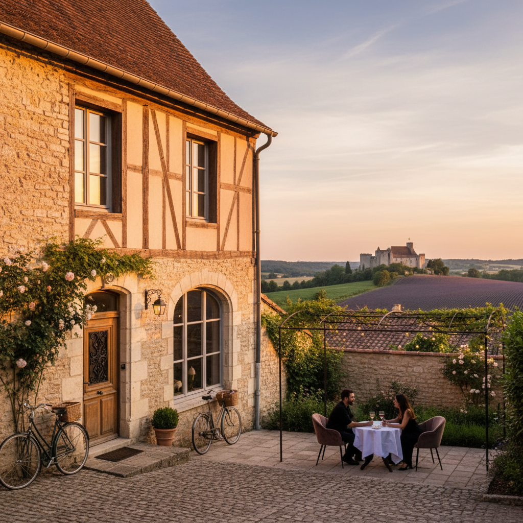 Escapada Romántica en Francia: 10 Hoteles Mágicos por Menos de 200€