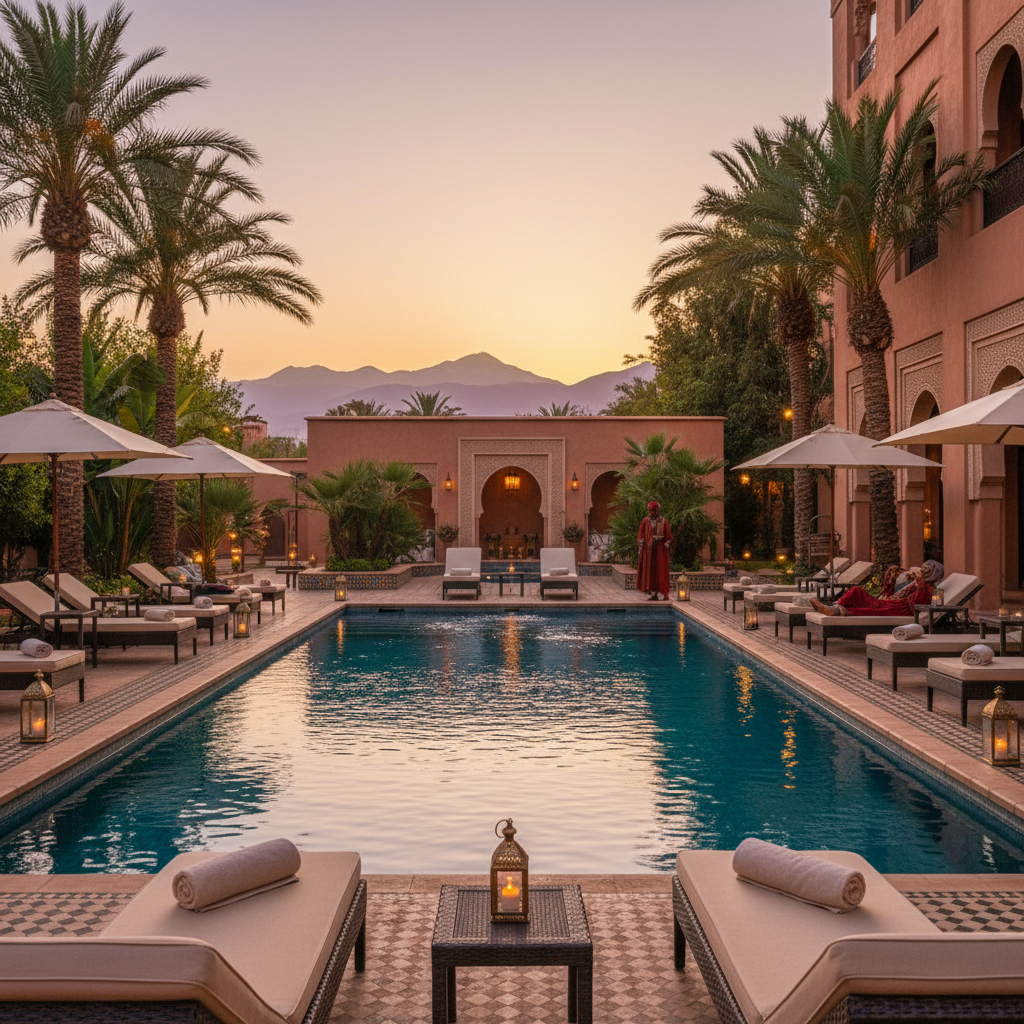Hoteles con piscina en Marrakech: Tu Oasis de Lujo a Precio Resapass