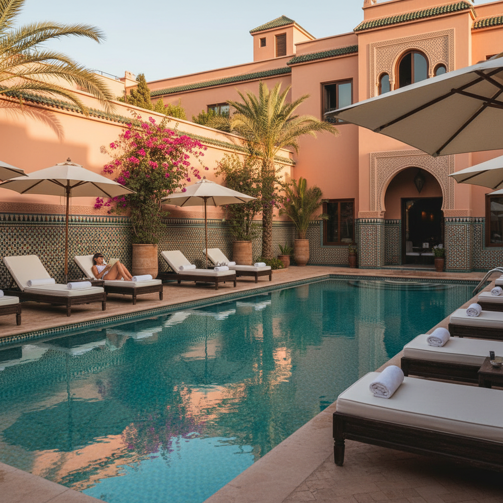 Marrakech con Piscina: Nuestra Selección de Hoteles al Mejor Precio