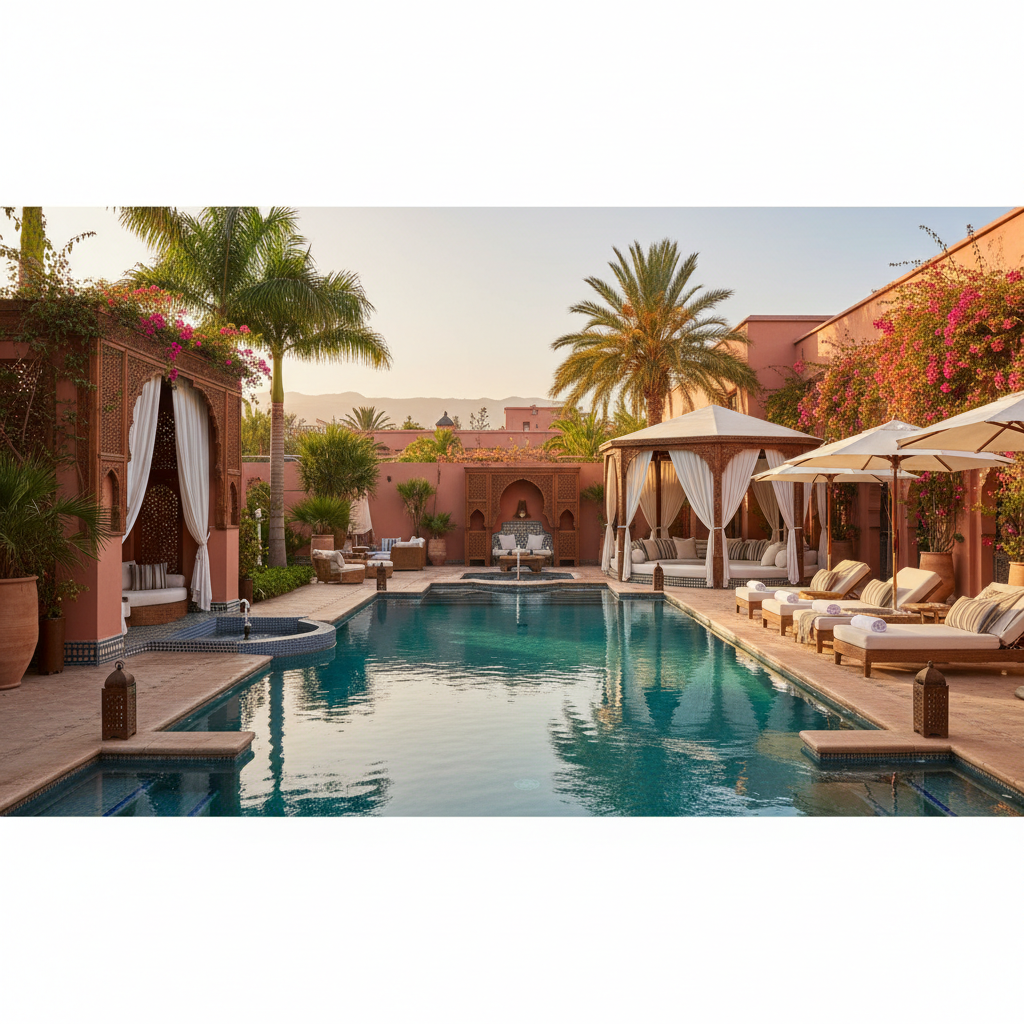 Marrakech con Piscina: Nuestra Selección Exclusiva Resapass