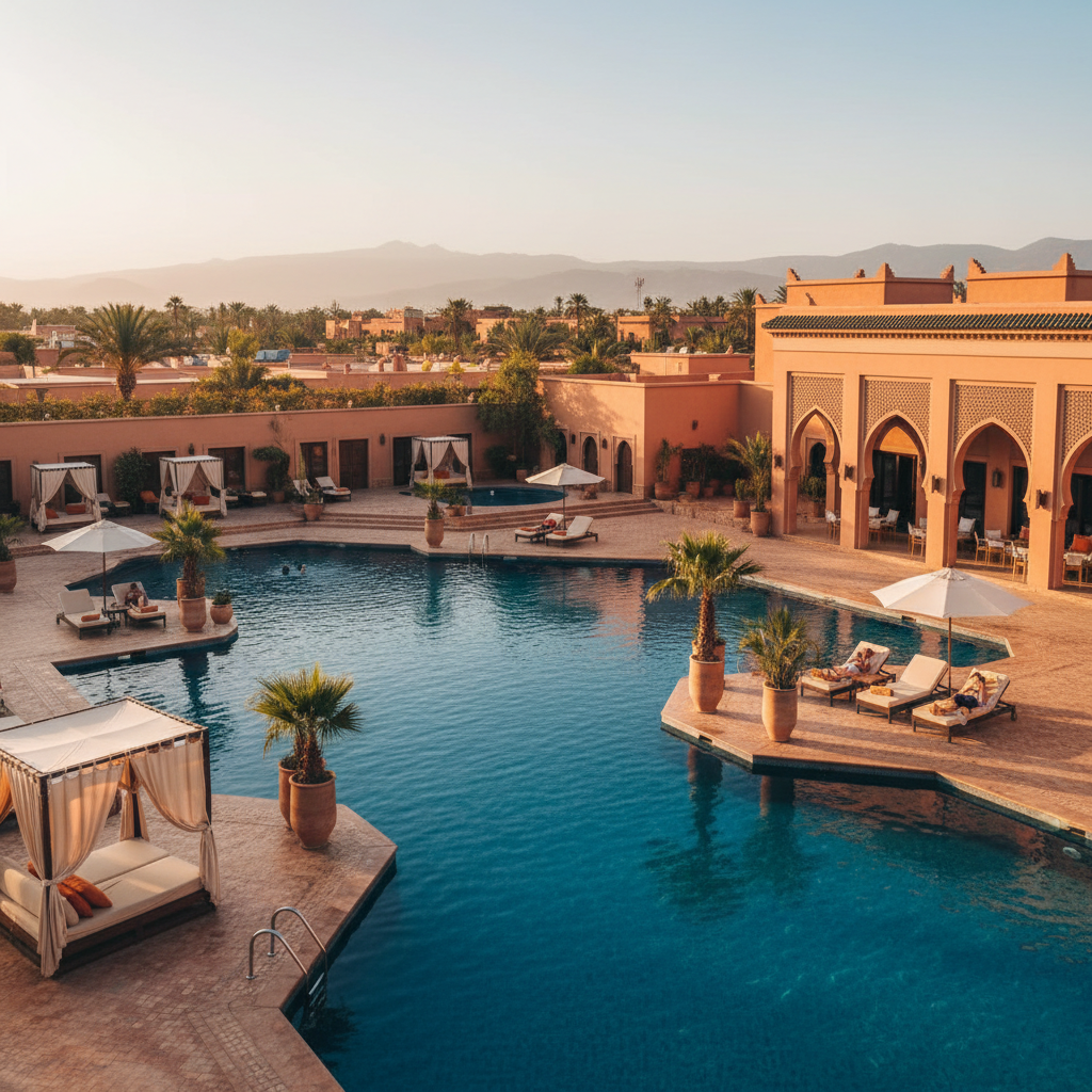 Marrakech: Hoteles con Piscina, Tu Oasis a Precios Ventajosos