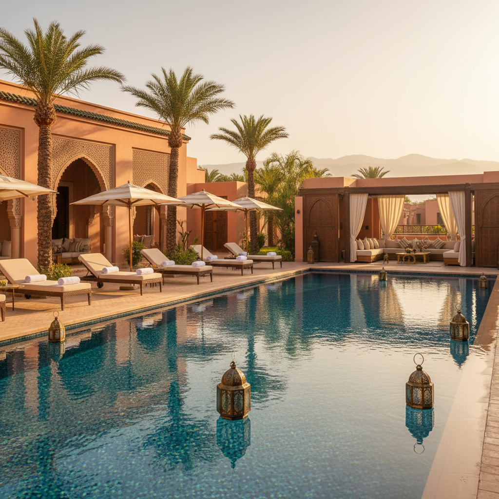 Hoteles con Piscina en Marrakech: Nuestra Colección Curada para una Escapada de Lujo