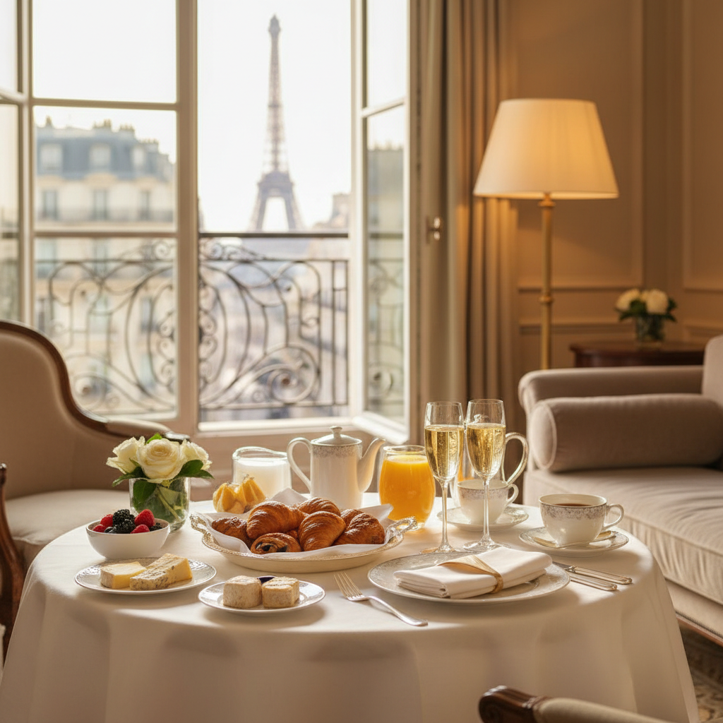 Indulgencia Parisina: Los Mejores Hoteles 5 Estrellas con Desayuno