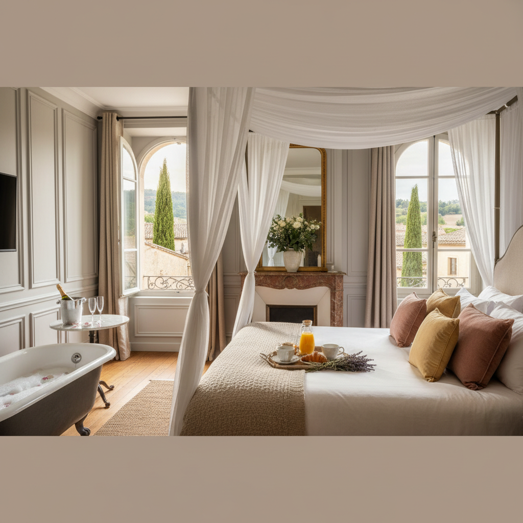 Fin de Semana Romántico: Top 10 Hoteles Boutique en Francia por Menos de 200€/Noche